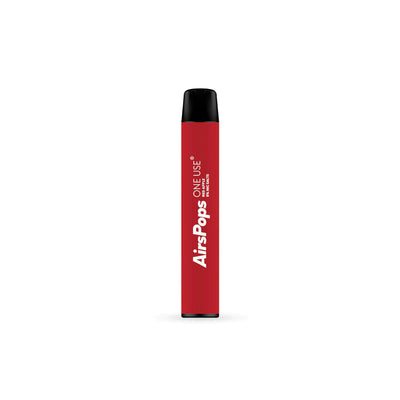 Red Apple -- AIRSCREAM AirsPops ONE USE (Disposable) 6ml Mesh