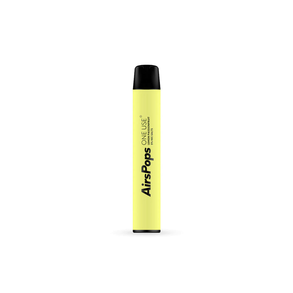 Lemon Passionfruit -- AIRSCREAM AirsPops ONE USE (Disposable) 6ml Mesh
